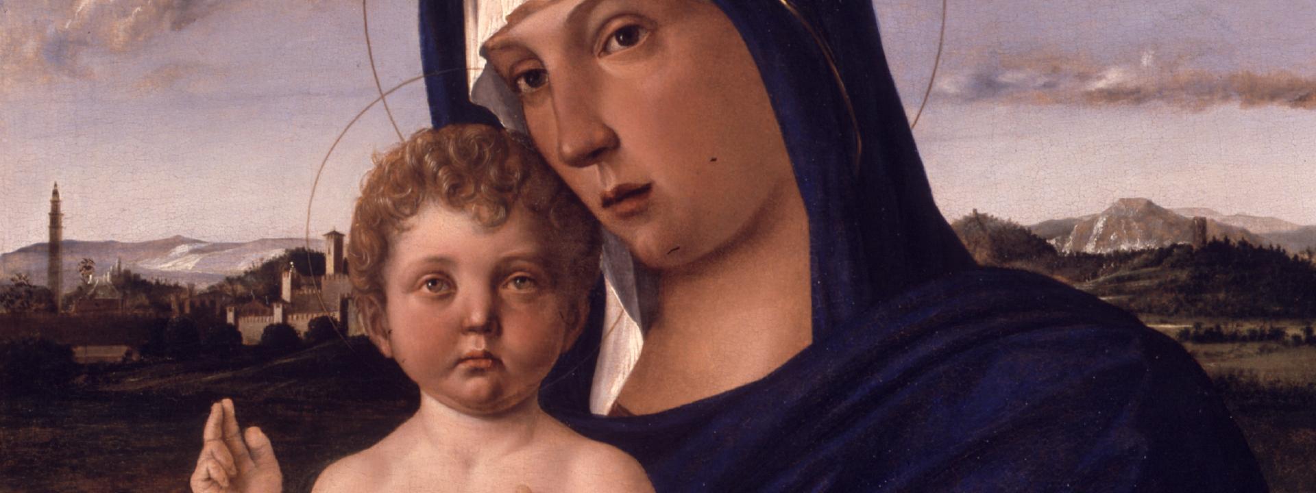 Madonna col Bambino in piedi benedicente (Madonna Contarini)