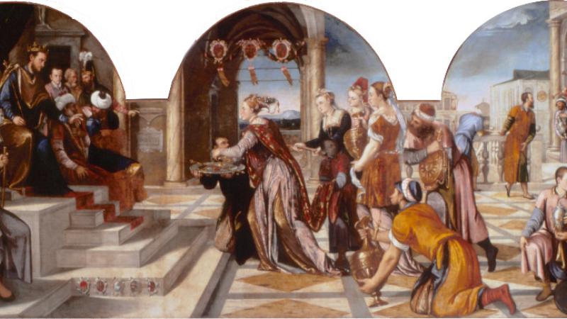 La visita della regina di Saba a re Salomone