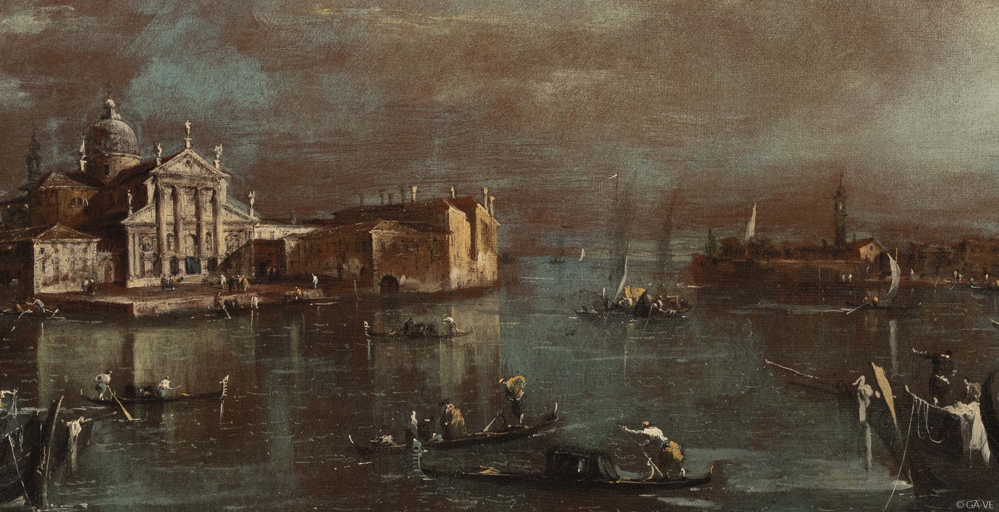 Il bacino di San Marco con l'isola di San Giorgio e la Giudecca