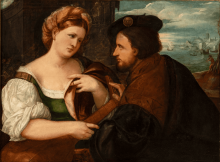 B. Veronese, Coppia di amanti (La dichiarazione)