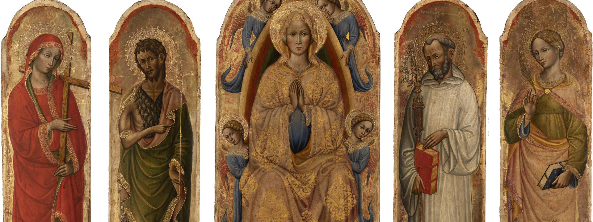 Assunzione della Vergine e i santi Elena, Giovanni Battista, Benedetto ed Elisabetta