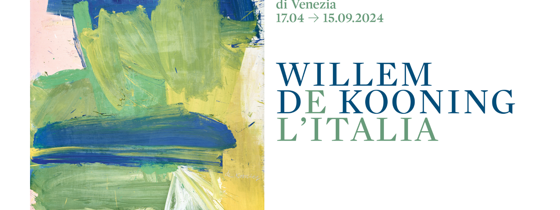 Willem de Kooning e l'Italia 